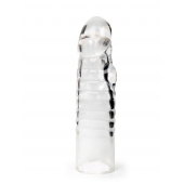 Прозрачная закрытая насадка на член - 15 см. - Sex Expert - в Нижнекамске купить с доставкой