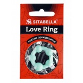 Цветное эрекционное кольцо с 5 бусинами Love Ring - Sitabella - в Нижнекамске купить с доставкой