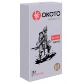 Точечные презервативы OKOTO Dotted - 12 шт. - Sitabella - купить с доставкой в Нижнекамске