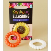 Цветное рельефное эрекционное кольцо Ellasring - Sitabella - в Нижнекамске купить с доставкой