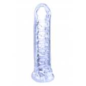 Прозрачная насадка-удлинитель Stretchy Touch - 18 см. - NMC - в Нижнекамске купить с доставкой