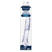 Прозрачная насадка-удлинитель Length Enhancer с подхватом - 22,3 см. - NMC - в Нижнекамске купить с доставкой