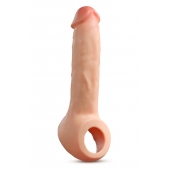 Телесная насадка-удлинитель Thrive 8.75 Inch Realistic Penis Extender Sleeve - 22,2 см. - Blush Novelties - в Нижнекамске купить с доставкой