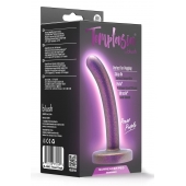 Фиолетовая насадка с гладкой поверхностью Surrender 4.75 Inch Beginner Pegging Dildo - 12 см. - Blush Novelties - купить с доставкой в Нижнекамске
