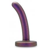 Фиолетовая насадка с гладкой поверхностью Surrender 4.75 Inch Beginner Pegging Dildo - 12 см. - Blush Novelties - купить с доставкой в Нижнекамске