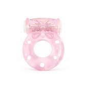 Розовое эрекционное виброкольцо с бабочкой - 1137 - в Нижнекамске купить с доставкой