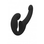 Черный безремневой страпон Share Lite - Fun Factory - купить с доставкой в Нижнекамске