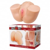 Телесный мастурбатор Olivia с 2 любовными отверстиями - Baile - в Нижнекамске купить с доставкой