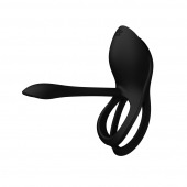 Черное эрекционное виброкольцо Bayek с пультом ДУ - Zalo - в Нижнекамске купить с доставкой