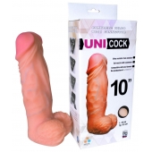 Фаллическая насадка Харнесс UNICOCK 10  - 25 см. - LOVETOY (А-Полимер) - купить с доставкой в Нижнекамске
