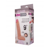Фаллическая насадка Харнесс UNICOCK 9  - 24 см. - LOVETOY (А-Полимер) - купить с доставкой в Нижнекамске