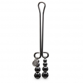 Зажим для клитора с бусинами Just Sensation Beaded Clitoral Clamp - Fifty Shades of Grey - купить с доставкой в Нижнекамске