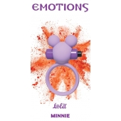 Сиреневое эрекционное виброколечко Emotions Minnie - Lola Games - в Нижнекамске купить с доставкой