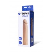 Реалистичная насадка с ярко выраженной головкой - 16,5 см. - A-toys - в Нижнекамске купить с доставкой