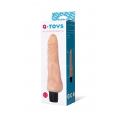 Вибратор-реалистик с дополнительным рельефом у основания - 19,2 см. - A-toys