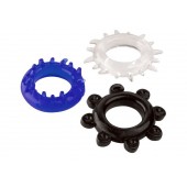 Набор из 3 разноцветных эрекционных колец - A-toys - в Нижнекамске купить с доставкой