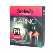 Стимулирующая насадка с шипиками по бокам Platino  Тайфун - Sitabella - купить с доставкой в Нижнекамске