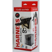 Насадка-фаллоимитатор на кожаных трусиках Harness Ultra Realistic 6,5  - 18,5 см. - LOVETOY (А-Полимер) - купить с доставкой в Нижнекамске