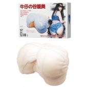 Мастурбатор-попка с двойной вибрацией и двумя входами - Baile - в Нижнекамске купить с доставкой