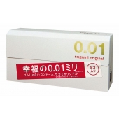 Супер тонкие презервативы Sagami Original 0.01 - 5 шт. - Sagami - купить с доставкой в Нижнекамске