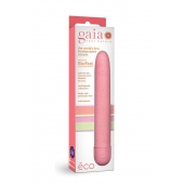 Розовый биоразлагаемый вибратор Eco - 17,8 см. - Blush Novelties