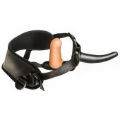 Женский страпон с вагинальной пробкой Woman Strap - 12 см. - LOVETOY (А-Полимер) - купить с доставкой в Нижнекамске