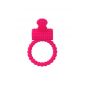 Розовое силиконовое виброкольцо A-toys - A-toys - в Нижнекамске купить с доставкой