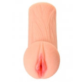 Реалистичный мастурбатор-вагина телесного цвета Elegance с двойным слоем материала - KOKOS - в Нижнекамске купить с доставкой