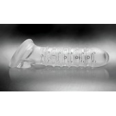 Утолщающая ребристая насадка на пенис - Доминирующее кольцо - в Нижнекамске купить с доставкой