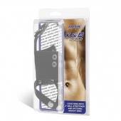 Кольцо на член и мошонку Cock Ring With 2  Ball Stretcher And Optional Weight Ring - BlueLine - в Нижнекамске купить с доставкой