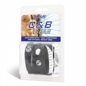 Утяжка для мошонки и пениса Cock Ring With 1  Ball Stretcher And Optional Weight Ring - BlueLine - купить с доставкой в Нижнекамске
