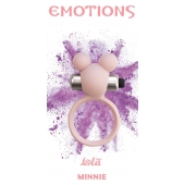 Розовое эрекционное виброколечко Emotions Minnie Light pink - Lola Games - в Нижнекамске купить с доставкой