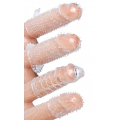Набор из 4 насадок на член Pleasured Penis Enhancement Sleeve 4 Pack - XR Brands - в Нижнекамске купить с доставкой