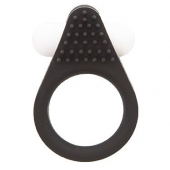 Чёрное эрекционное кольцо LIT-UP SILICONE STIMU RING 1 BLACK - Dream Toys - в Нижнекамске купить с доставкой
