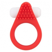 Красное эрекционное кольцо LIT-UP SILICONE STIMU RING 1 RED - Dream Toys - в Нижнекамске купить с доставкой
