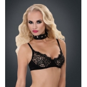 Полиуретановый ошейник с пуклями и D-кольцами Collar with Studs - Blush Novelties - купить с доставкой в Нижнекамске