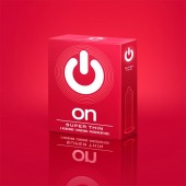 Супертонкие презервативы ON) Super Thin - 3 шт. - ON) - купить с доставкой в Нижнекамске