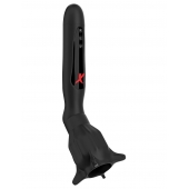 Чёрный вибростимулятор для головки члена с эффектом всасывания Vibrating Roto-Sucker - Pipedream - в Нижнекамске купить с доставкой