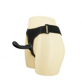 Страпон с изогнутой головкой Ultra Harness Curvy Dildo - 15,8 см. - Baile - купить с доставкой в Нижнекамске