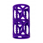 Фиолетовая насадка-сетка на член - A-toys - в Нижнекамске купить с доставкой