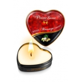 Массажная свеча с ароматом экзотических фруктов Bougie Massage Candle - 35 мл. - Plaisir Secret - купить с доставкой в Нижнекамске