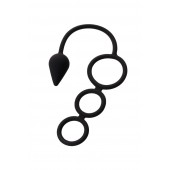 Тройное эрекционное кольцо с анальным хвостом Drop S-size - Erotist Adult Toys - в Нижнекамске купить с доставкой