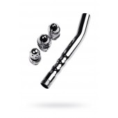 Металлический анальный душ с тремя насадками - ToyFa - купить с доставкой в Нижнекамске