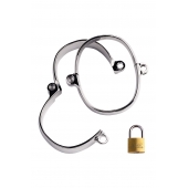 Металлический наручники с замком - ToyFa - купить с доставкой в Нижнекамске