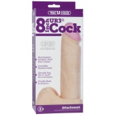 Ультрареалистичная насадка для трусиков Vac-U-Lock 8  ULTRASKYN Cock - 20,57 см. - Doc Johnson - купить с доставкой в Нижнекамске