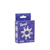 Прозрачное эрекционное кольцо Rings Cogweel - Lola Games - в Нижнекамске купить с доставкой