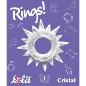 Прозрачное эрекционное кольцо Rings Cristal - Lola Games - в Нижнекамске купить с доставкой