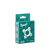 Прозрачное эрекционное кольцо Rings Screw - Lola Games - в Нижнекамске купить с доставкой