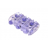 Фиолетовая насадка на пенис Rings Armour - Lola Games - в Нижнекамске купить с доставкой