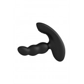 Черный силиконовый стимулятор простаты Levett Nitoc с пультом ДУ - Levett - в Нижнекамске купить с доставкой